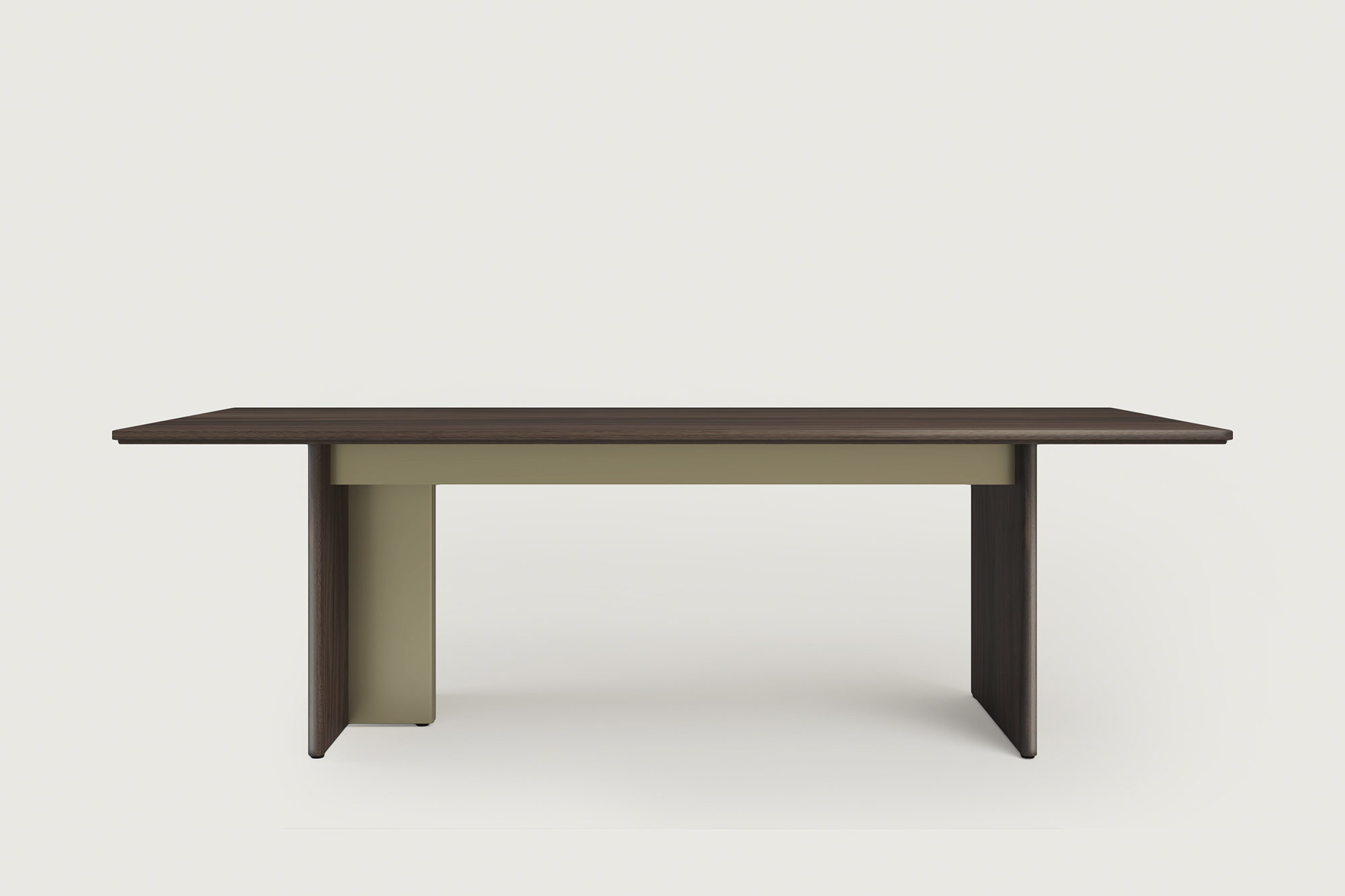 构造立板餐桌